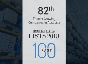 Top 82 New Aim is listed as the eighty second fastest growing company in Australia according to the Financial Review's 2018 list.