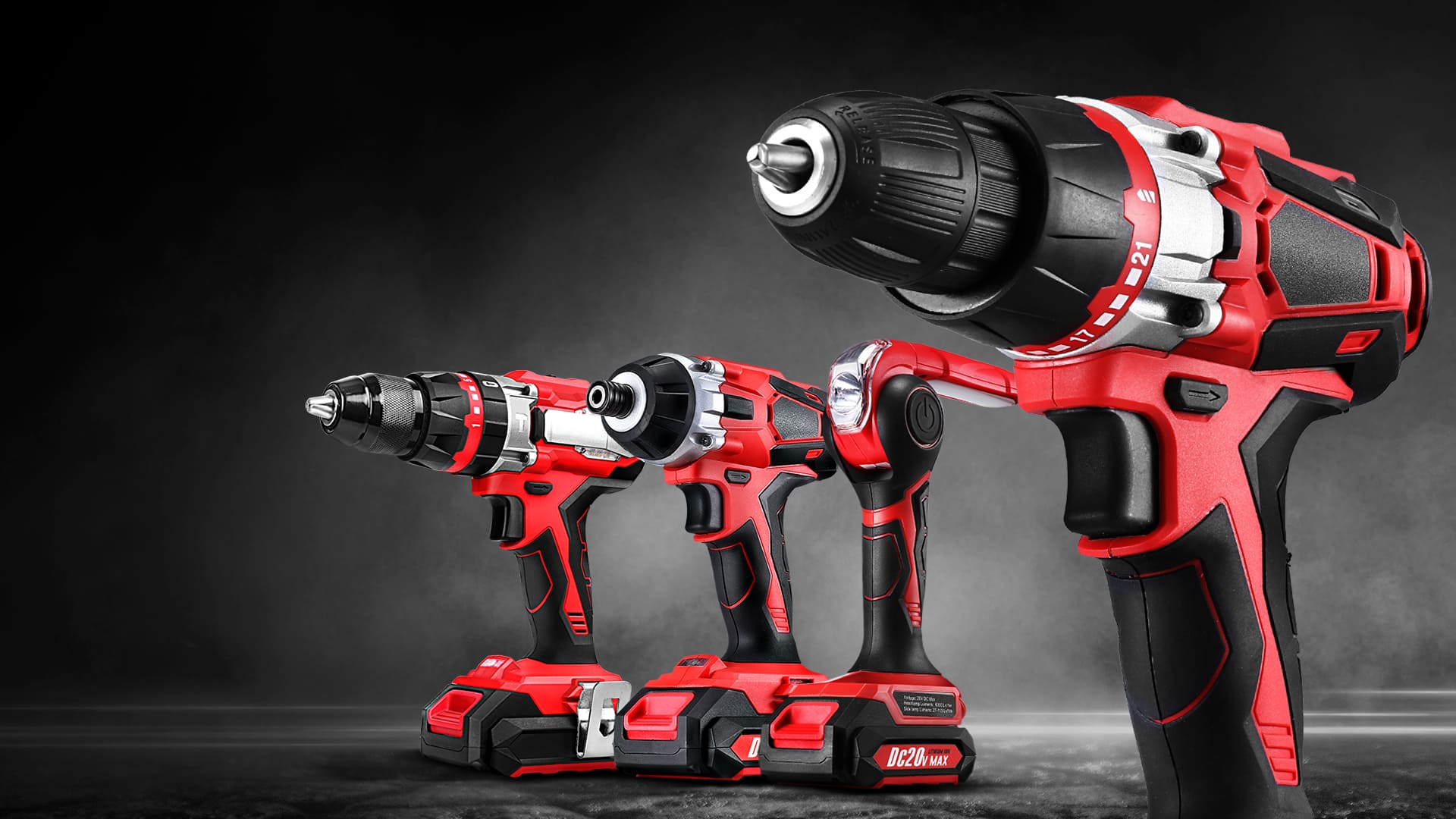 A Giantz hammer drill combo.